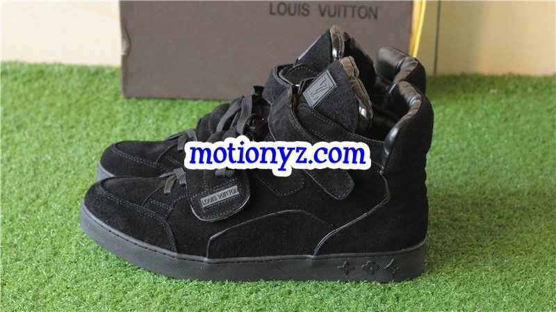 Brand Sneaker High Top Black
